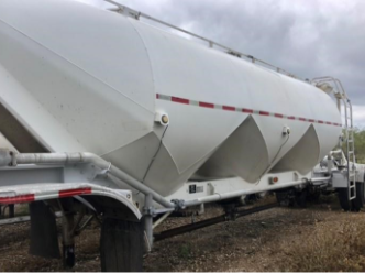 white trailer